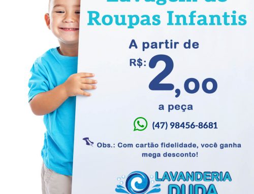 Lavagem De Roupa Infantil