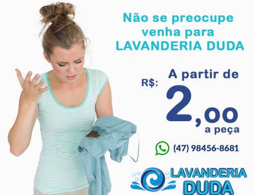 Não Perca Seu Tempo, Venha Para Lavanderia Duda